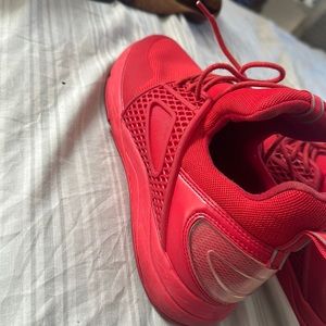 Red size 7 sneakers!